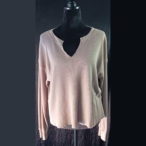 Brown long sleeve shirt